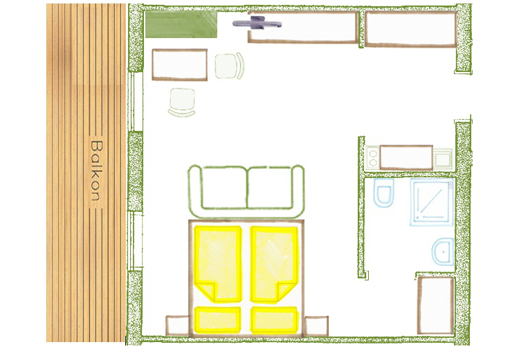 Skizze Appartement 9